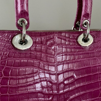 Bolsa Christian Dior Dioríssimo Croco Rosa - PREÇO SOB CONSULTA
