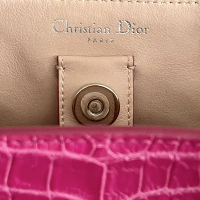 Bolsa Christian Dior Dioríssimo Croco Rosa - PREÇO SOB CONSULTA