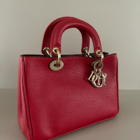 Bolsa Christian Dior Diorissimo Vermelha