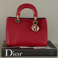 Bolsa Christian Dior Diorissimo Vermelha