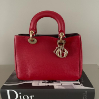 Bolsa Christian Dior Diorissimo Vermelha