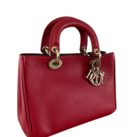 Bolsa Christian Dior Diorissimo Vermelha