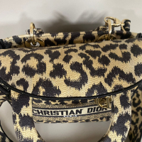 Bolsa Christian Dior Lady D-Lite Média Animal Print