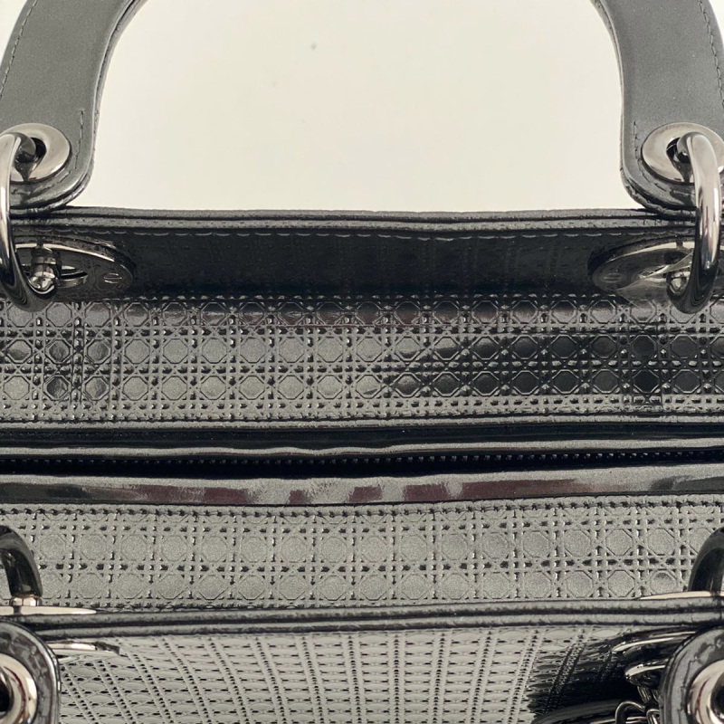 Bolsa Christian Dior Lady Dior Cannage Metallic