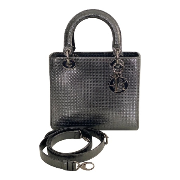 Bolsa Christian Dior Lady Dior Cannage Metallic