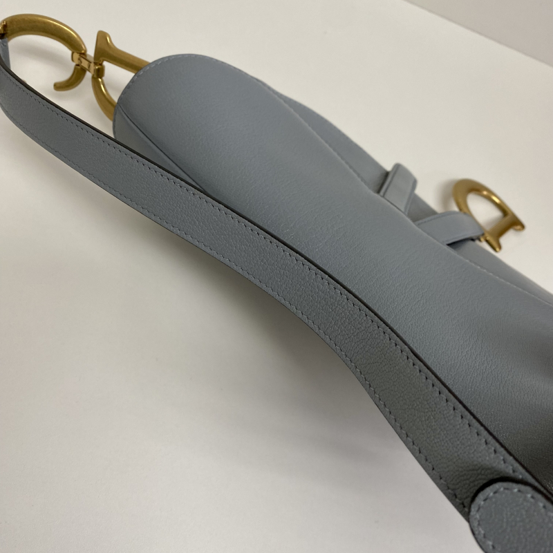 Bolsa Christian Dior Saddle Azul 