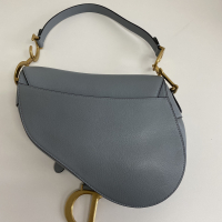 Bolsa Christian Dior Saddle Azul 