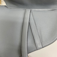 Bolsa Christian Dior Saddle Azul 