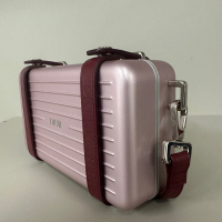 Bolsa Christian Dior x Rimowa Rosa Crossbody