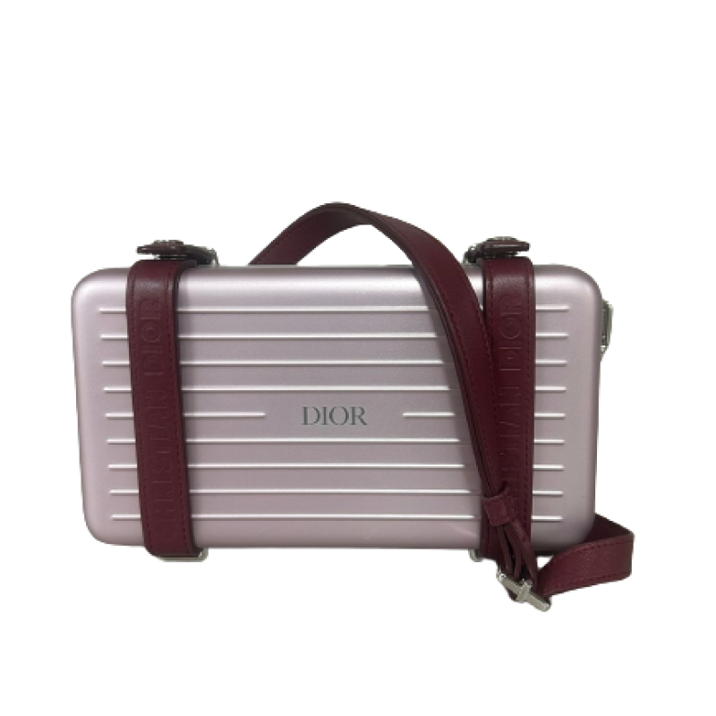 Bolsa Christian Dior x Rimowa Rosa Crossbody