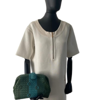 Bolsa Clutch Bottega Veneta The Lauren Verde