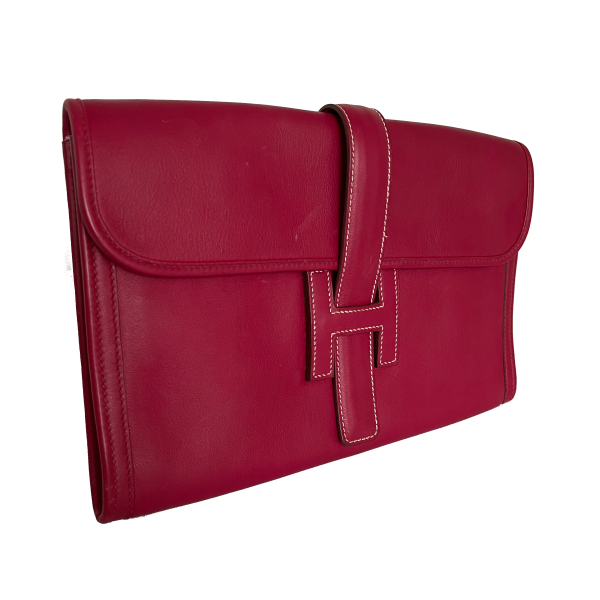 Bolsa Clutch Hermes Jige Wallet 29 Swift Magenta