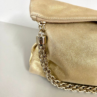 Clutch Jimmy Choo Callie Dourada