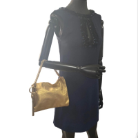 Clutch Jimmy Choo Callie Dourada