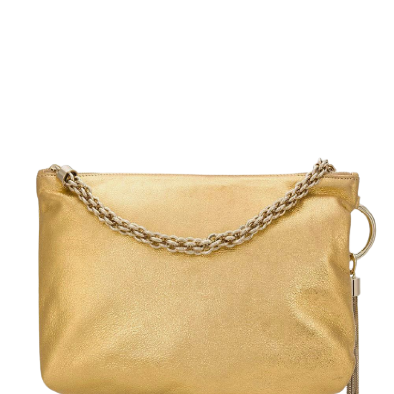 Clutch Jimmy Choo Callie Dourada