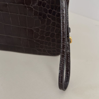 Clutch Miu Miu Croco Marrom