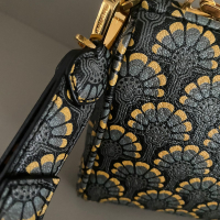 Bolsa Clutch Miu Miu Madras Estampada