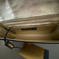 Bolsa Clutch Versace Preta Strass - NUNCA USADA