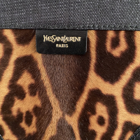 Bolsa Clutch Yves Saint Laurent Leopardo