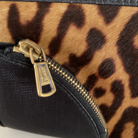 Bolsa Clutch Yves Saint Laurent Leopardo