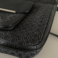 Bolsa Coach Logo Preta