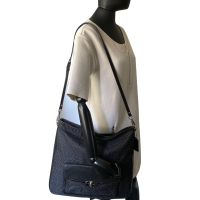 Bolsa Coach Logo Preta