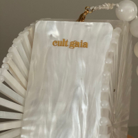 Bolsa Cult Gaia Acrílico Branco