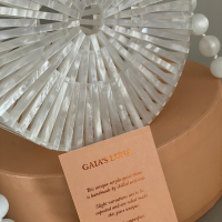 Bolsa Cult Gaia Acrílico Branco