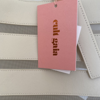 Bolsa Cult Gaia Laszlo Tote Off-White - Nunca Usada