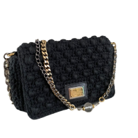Bolsa Dolce & Gabbana Crochê Preta