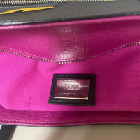 Bolsa Fendi Elite Medium Monster Cinza