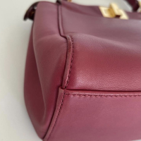 Bolsa Fendi Peekaboo Couro Marsala