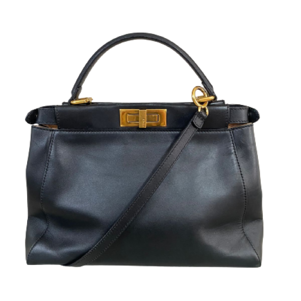 Bolsa Fendi Peekaboo Preta