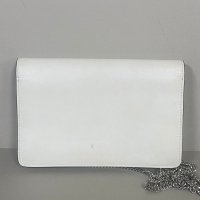 Bolsa Fendi Wallet Chain Floral Off-White
