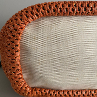 Bolsa Furla Shoulder Palha Laranja