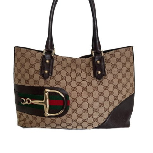 Bolsa Gucci GG Jacquard Horsebit Hasler