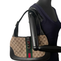 Bolsa Gucci Jackie Lobo Monograma