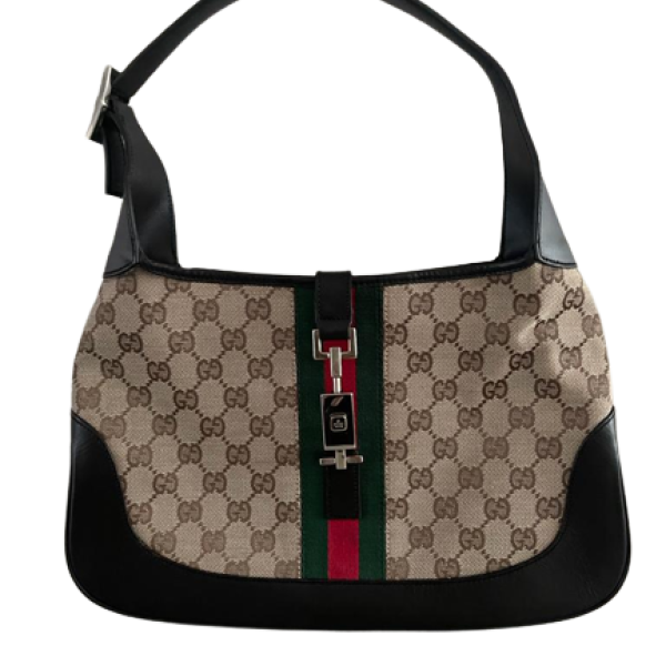 Bolsa Gucci Jackie Lobo Monograma