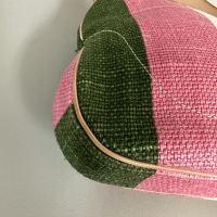 Bolsa Gucci Jackie Ráfia e Couro