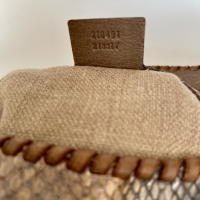 Bolsa Gucci Jackie Shoulder Python