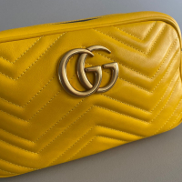 Bolsa Gucci Marmont Small Amarela