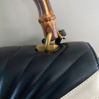 Bolsa Gucci Queen Margaret Bamboo Bee