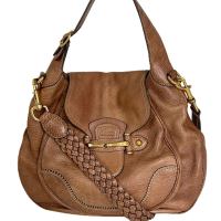 Bolsa Gucci Shoulder Couro Caramelo
