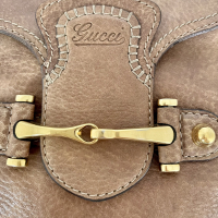 Bolsa Gucci Shoulder Couro Caramelo