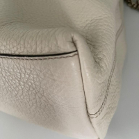 Bolsa Gucci Shoulder Soho Chain Off-White