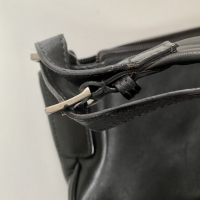Bolsa Gucci Shoulder Vintage Couro Preta
