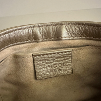 Bolsa Gucci Small Chain Crossbody Dourada Metalizada