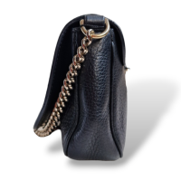 Bolsa Gucci Small Soho Chain Flap Preta