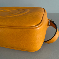 Bolsa Gucci Soho Disco Small Laranja