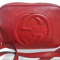 Bolsa Gucci Soho Disco Vermelha